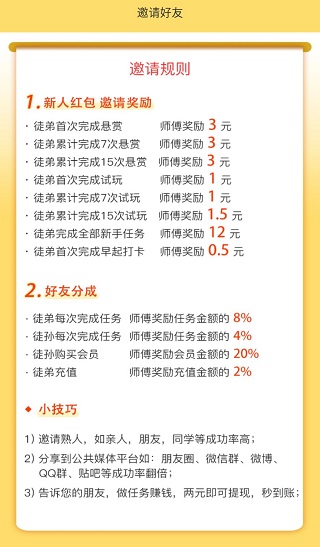 小白赚钱app大家可以高看一眼！邀请好友奖励最高25元 手机赚钱 第3张